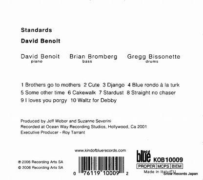 KOB10009 back cover