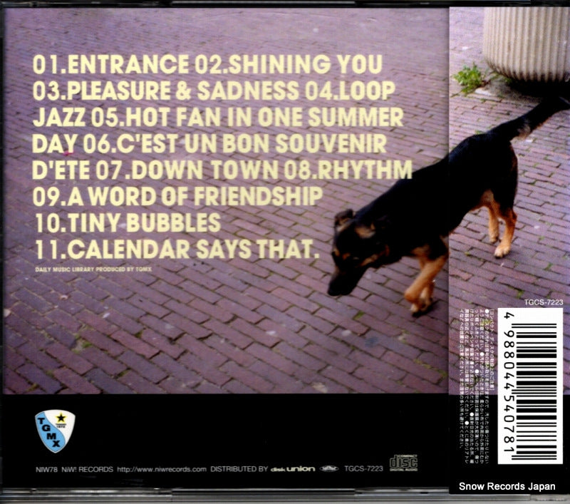 NIW78 / TGCS-7223 back cover