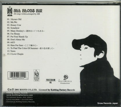 KFR-302 / KFW-302 back cover
