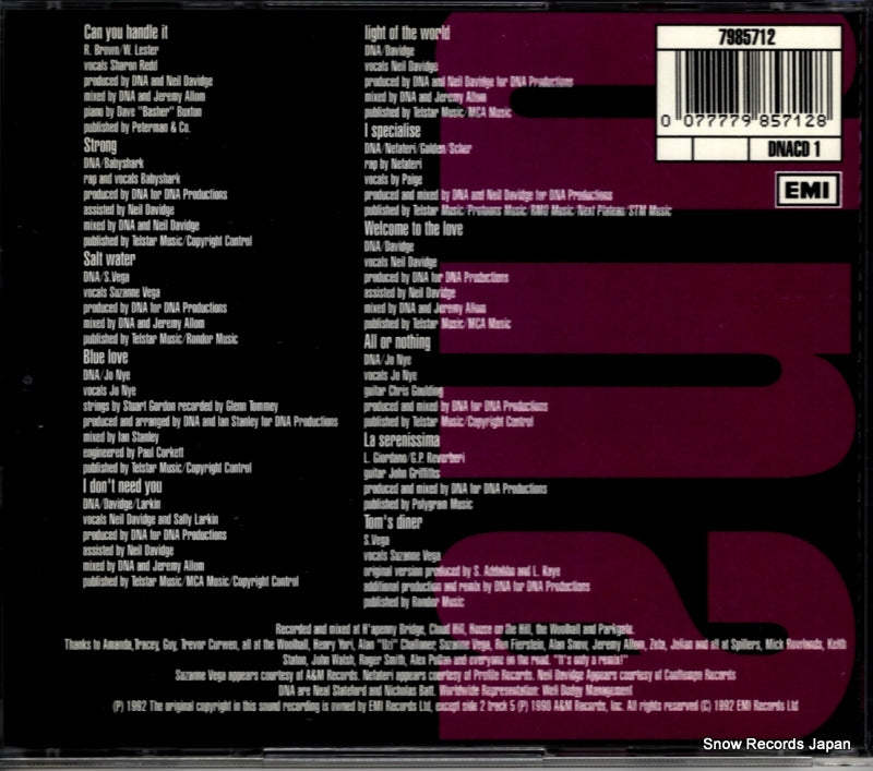 DNACD1 / 7985712 back cover