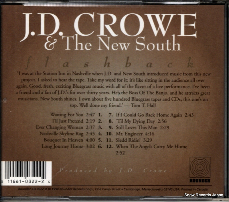 ROUNDERCD0322 / 11661-0322-2 back cover