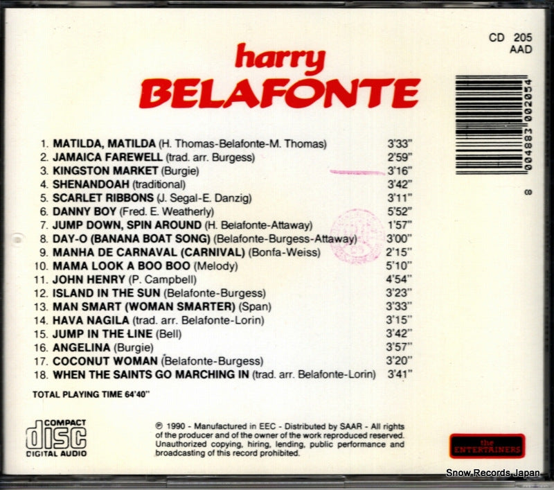 CD205 back cover
