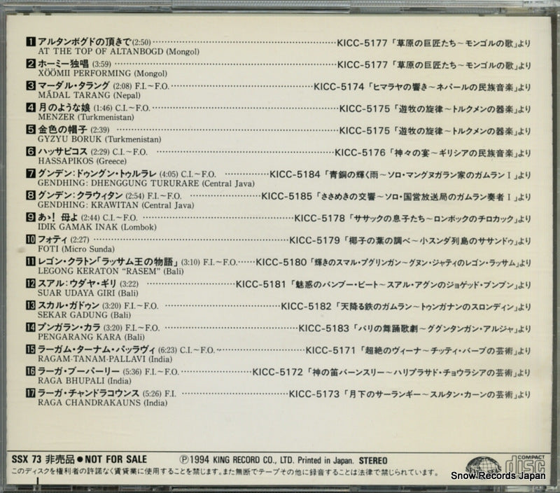 SSX73 back cover