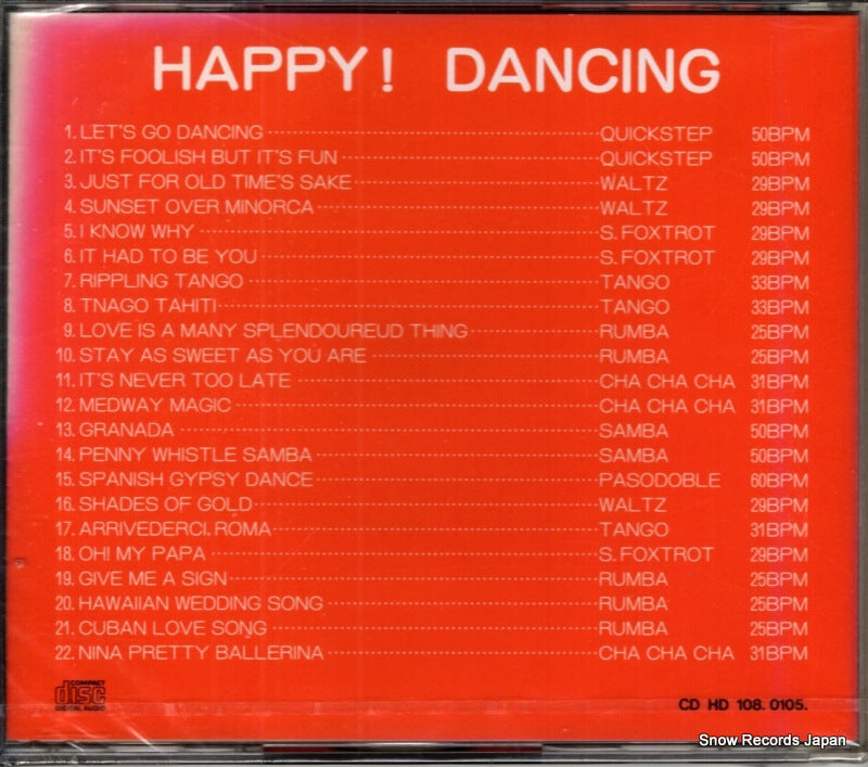 CDHD108.0105. back cover