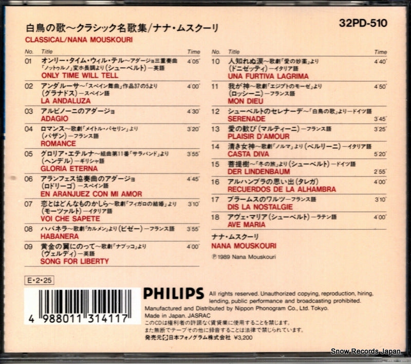 32PD-510 back cover