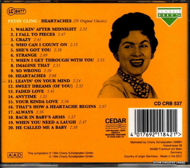 CDCRB537 back cover