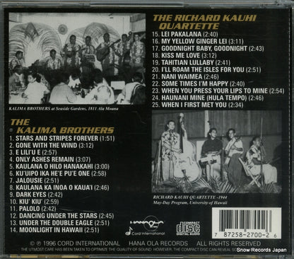 HOCD27000 back cover