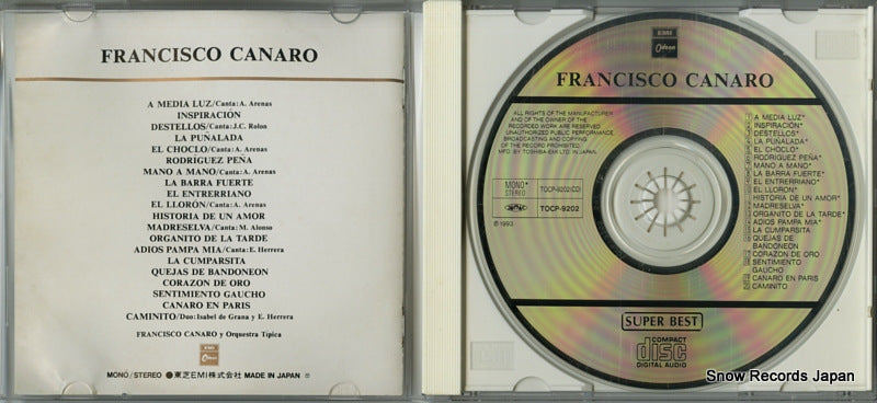 TOCP-9202 disc
