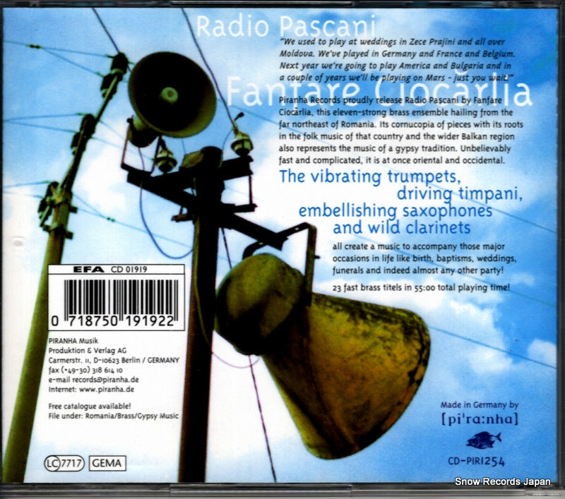 CD-PIR1254 back cover