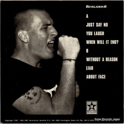 REVELATION:6/REV:6 back cover