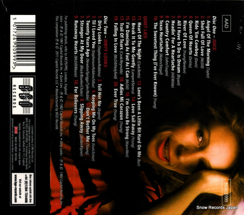 BGOCD999 back cover