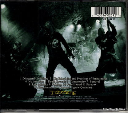 MOSH259CD back cover