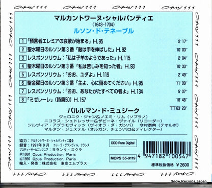 MOPS55-9119 / OPS55-9119 back cover