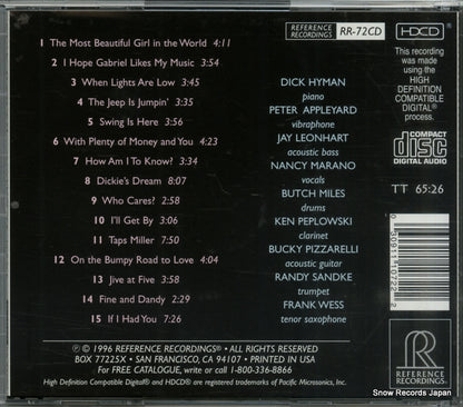 RR-72CD back cover
