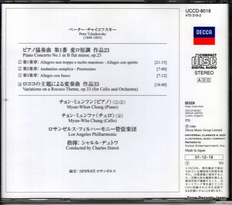 UCCD-8018 back cover