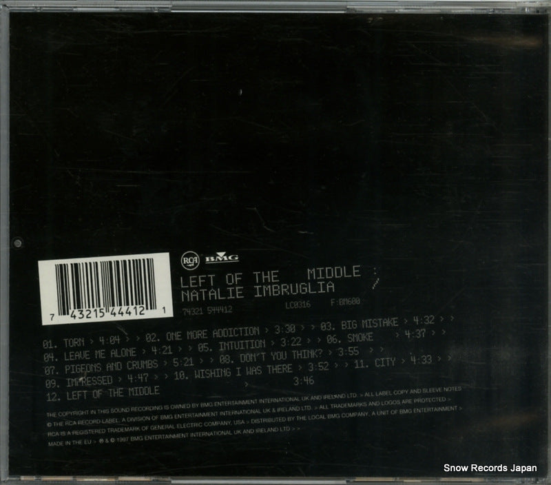 74321544412 back cover