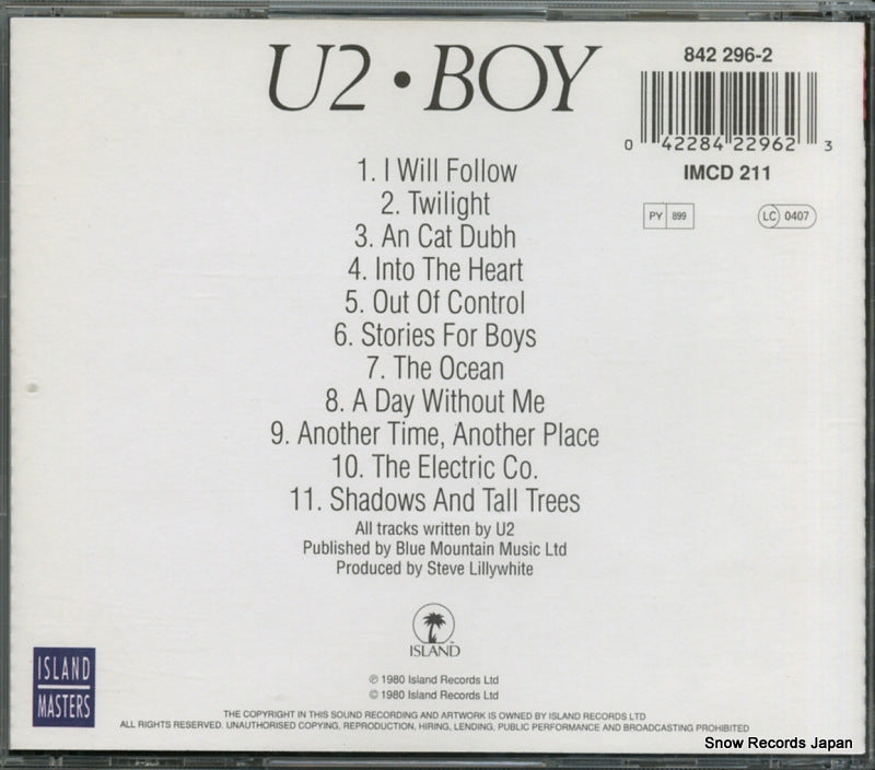 IMCD211 / 842296-2 back cover