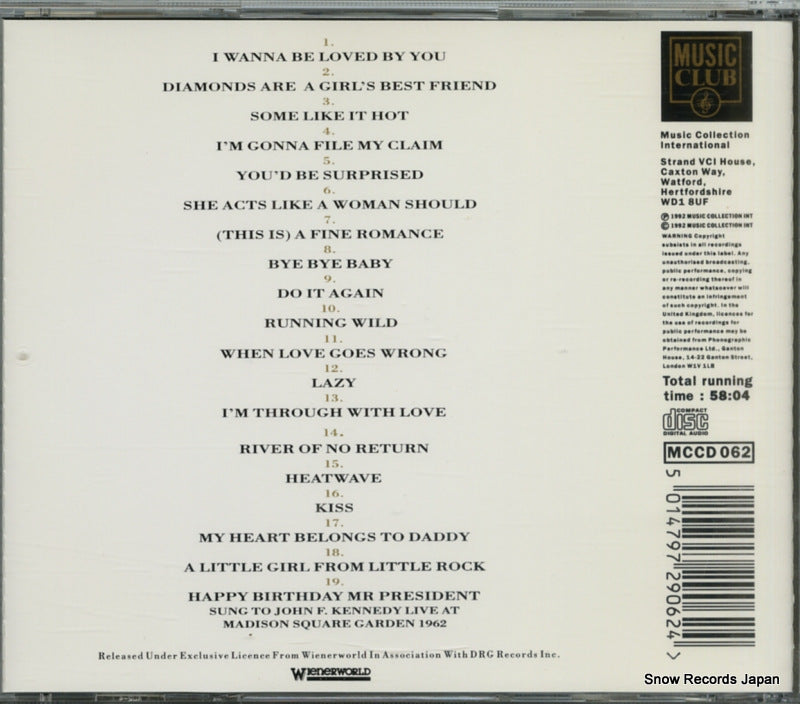 MCCD062 back cover