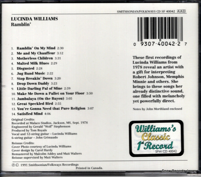CDSF40042 back cover