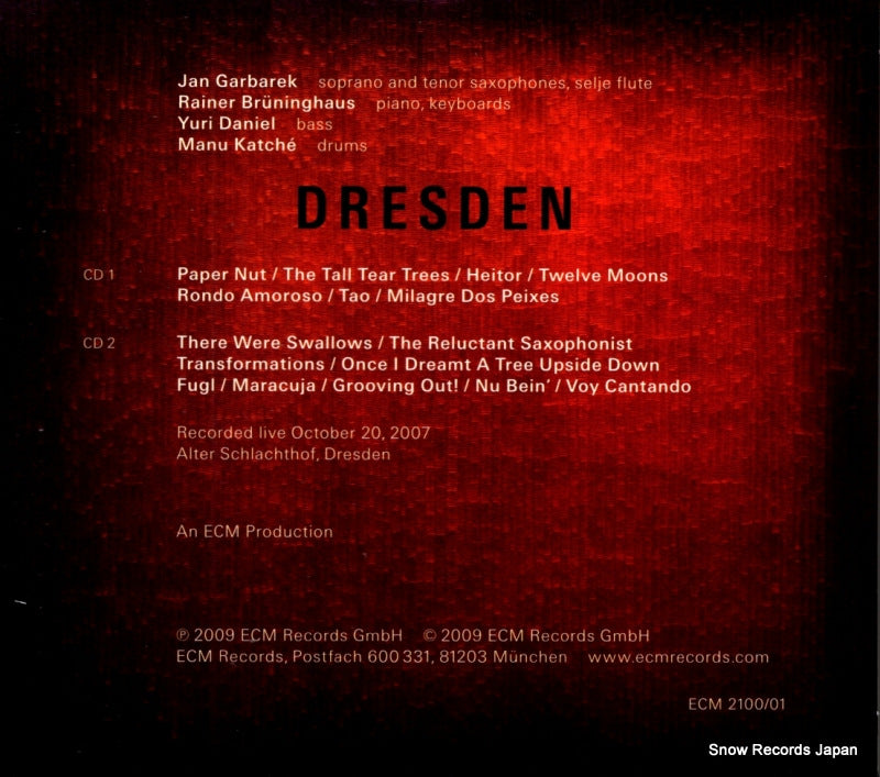ECM2100/01 / 2709572 back cover