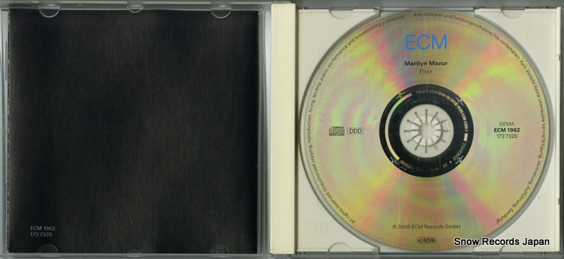 ECM1962 / 1737320 disc