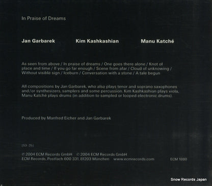 ECM1880 / 9811068 back cover