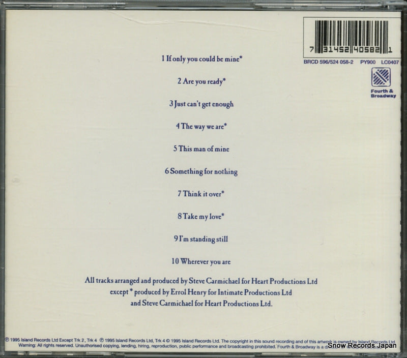 BRCD596 / 524058-2 back cover
