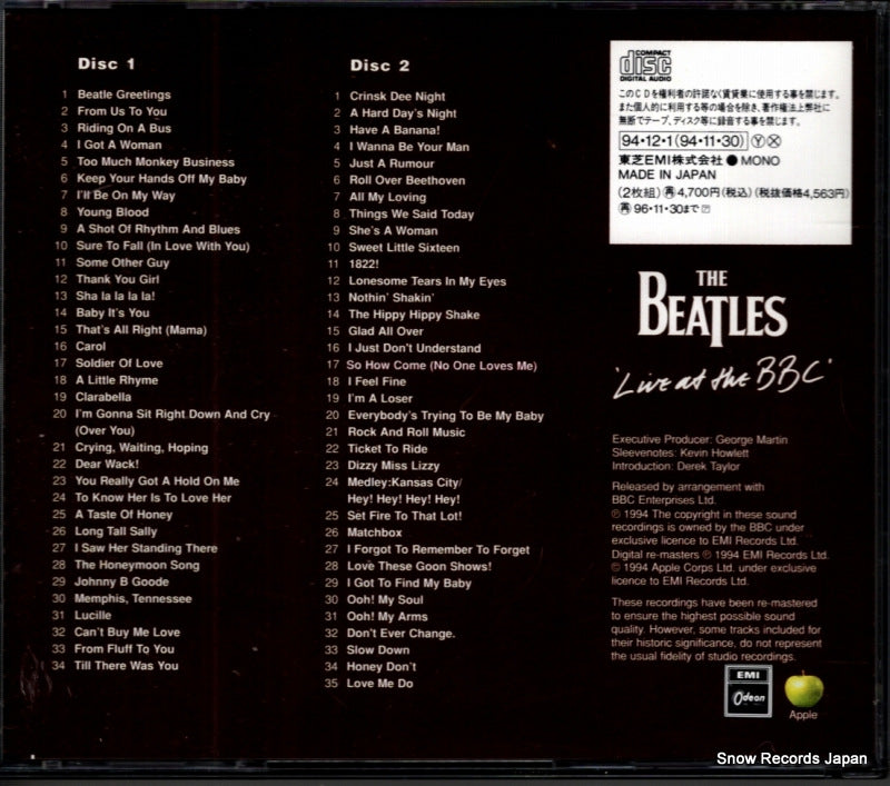 TOCP-8401 / 831797 back cover