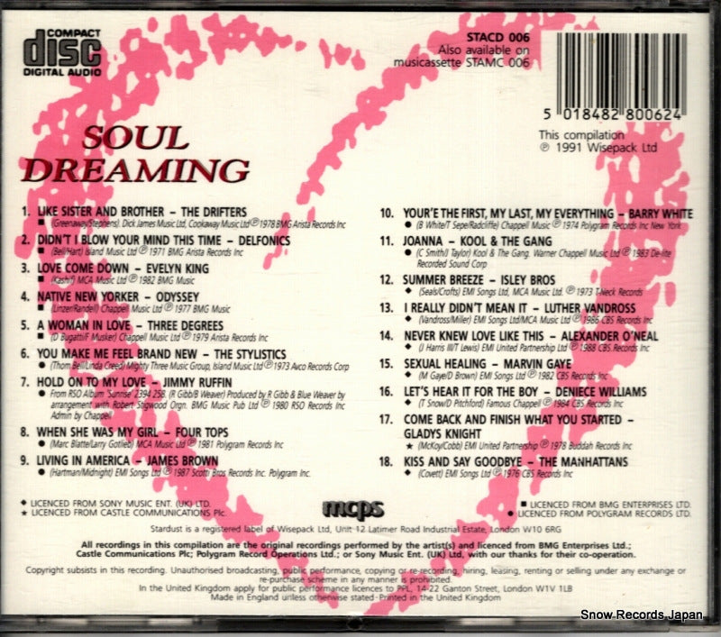 STACD006 back cover