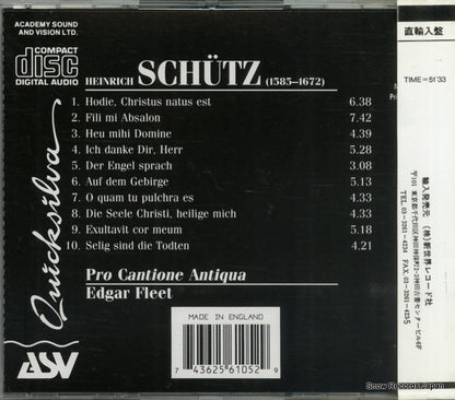 QS-6105 / CDQS6105 back cover