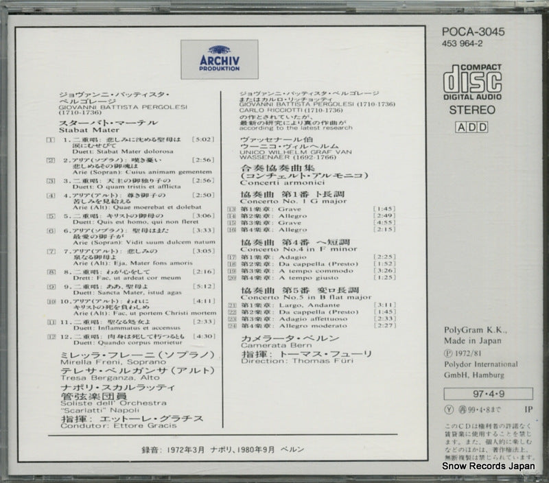 POCA-3045 back cover