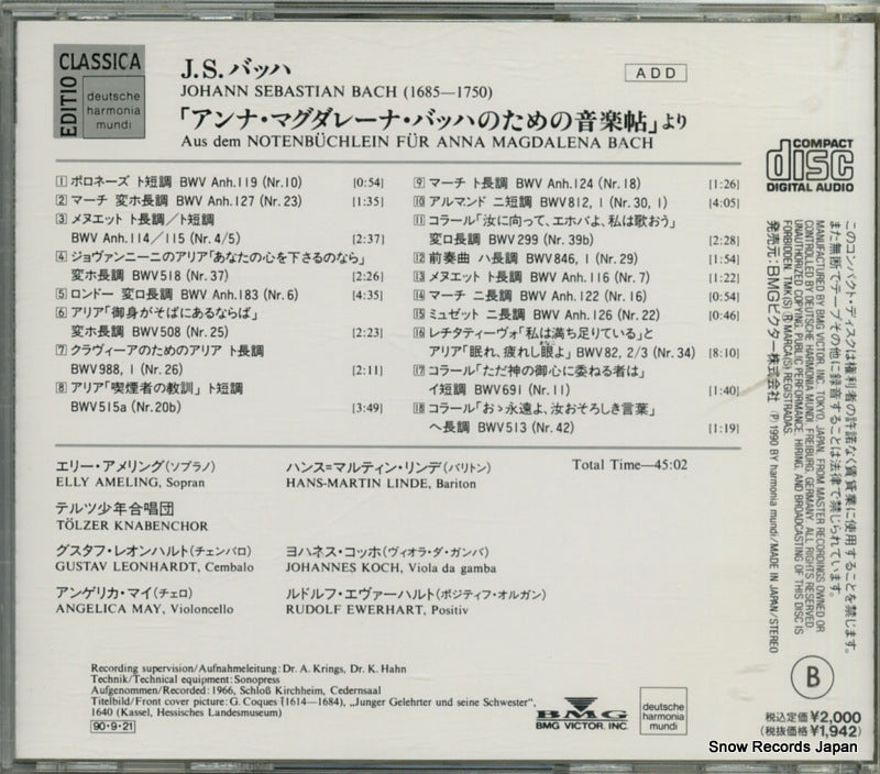 BVCD-5010 back cover