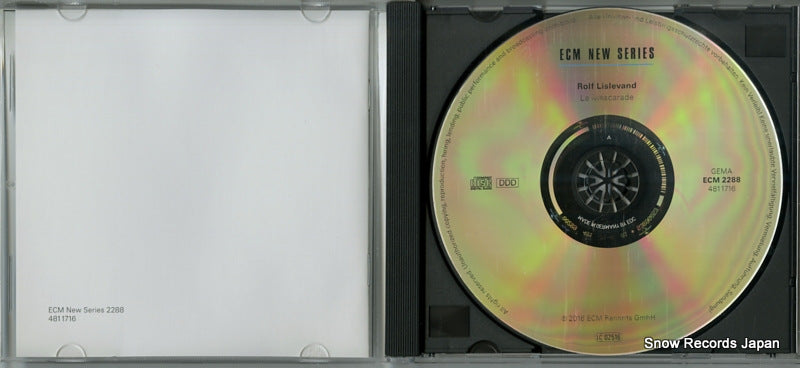 ECM2288 / 4811716 disc
