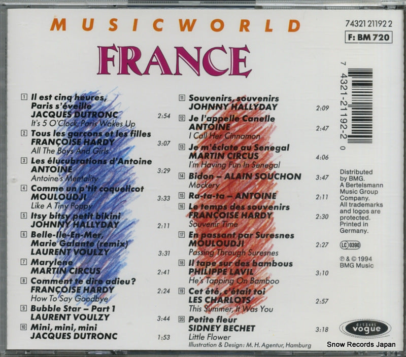 74321211922 back cover