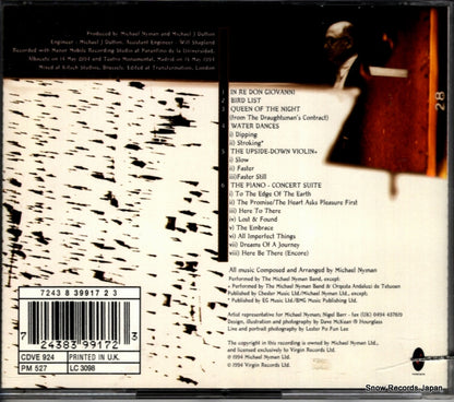CDVE924 back cover