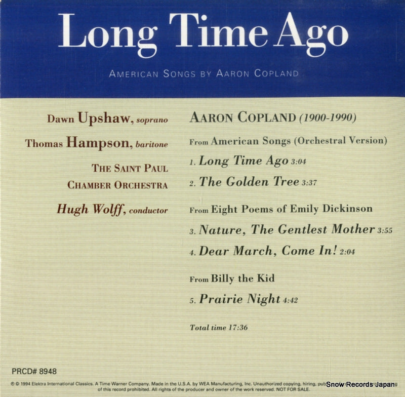 PRCD#8948 / PRCD8948 back cover