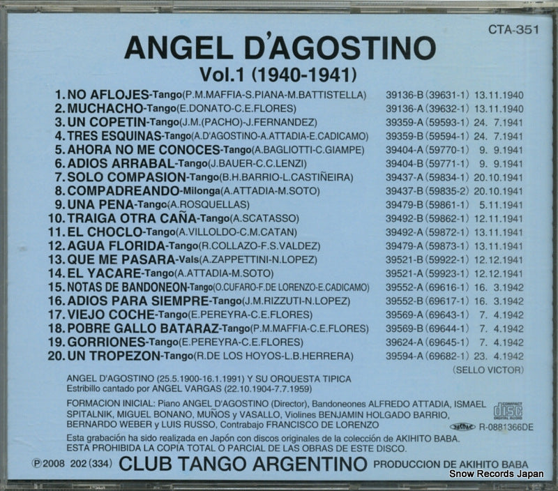 CTA-351/R-0881366DE back cover