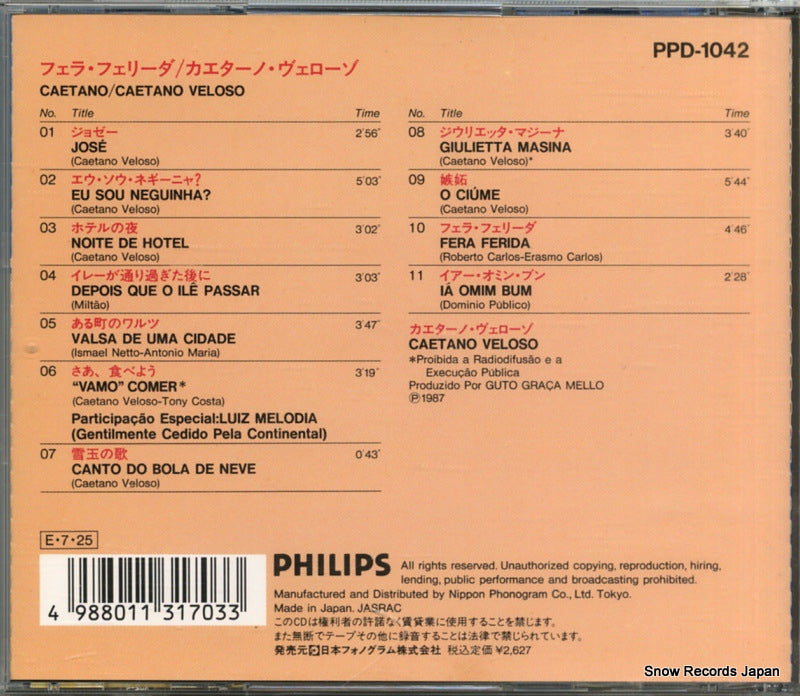 PPD-1042 back cover