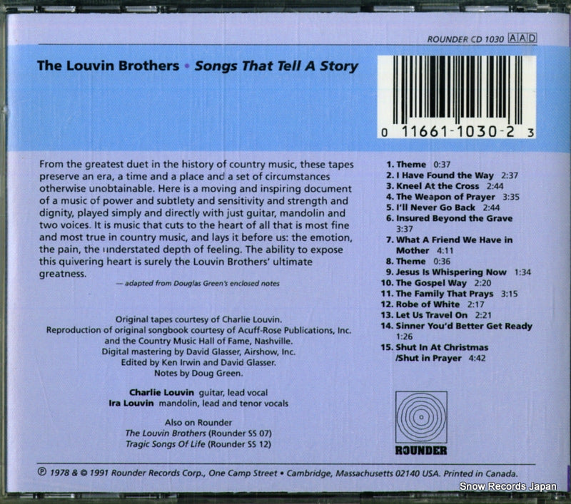 CD1030 back cover