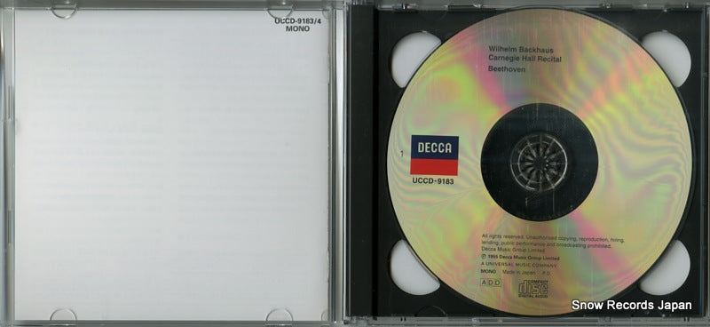 UCCD-9183 disc