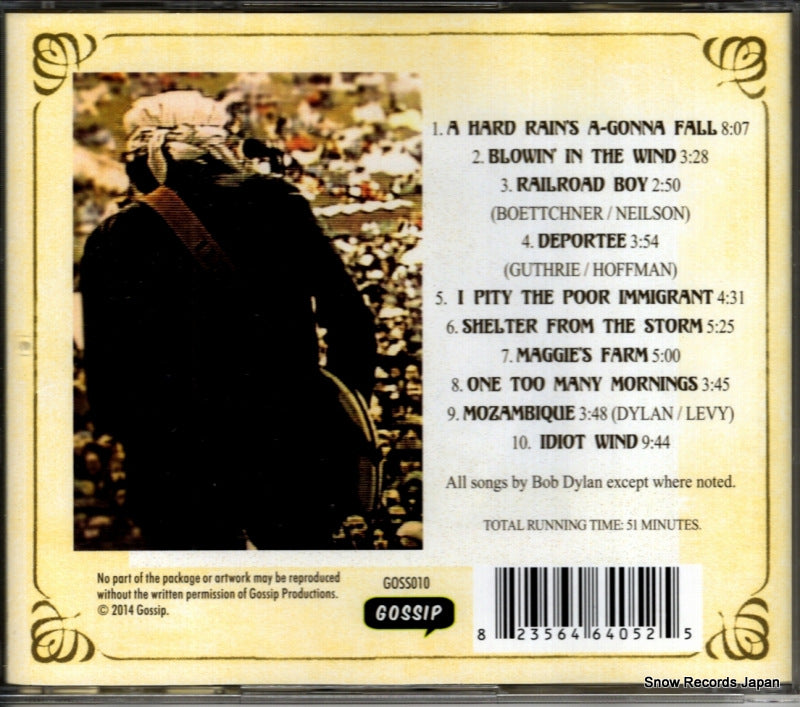 GOSS010 back cover