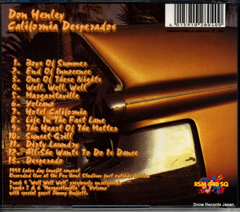 RSM40SQ back cover