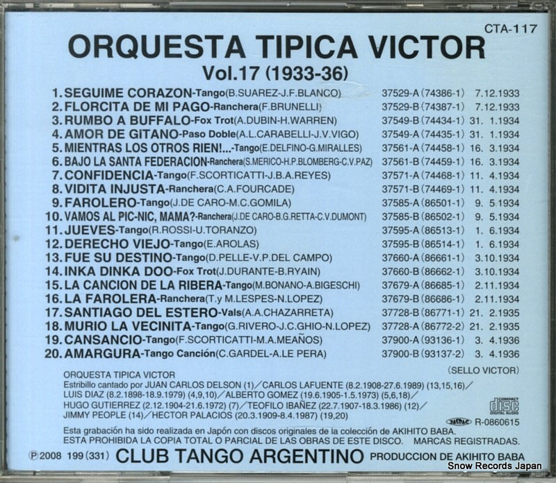 CTA-117 back cover