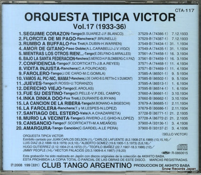 CTA-117 back cover