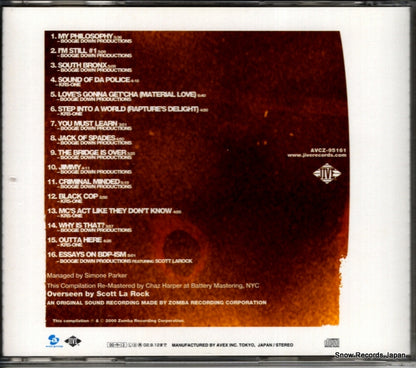 AVCZ-95161 back cover