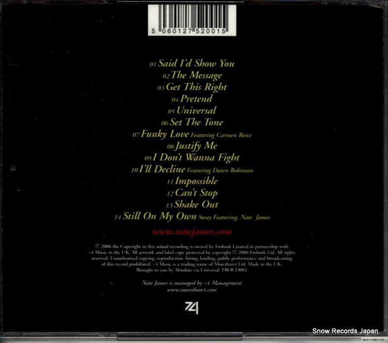 FROCD001 back cover