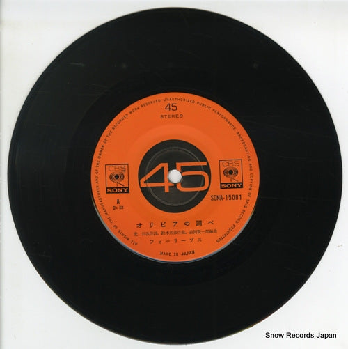 SONA-15001 disc