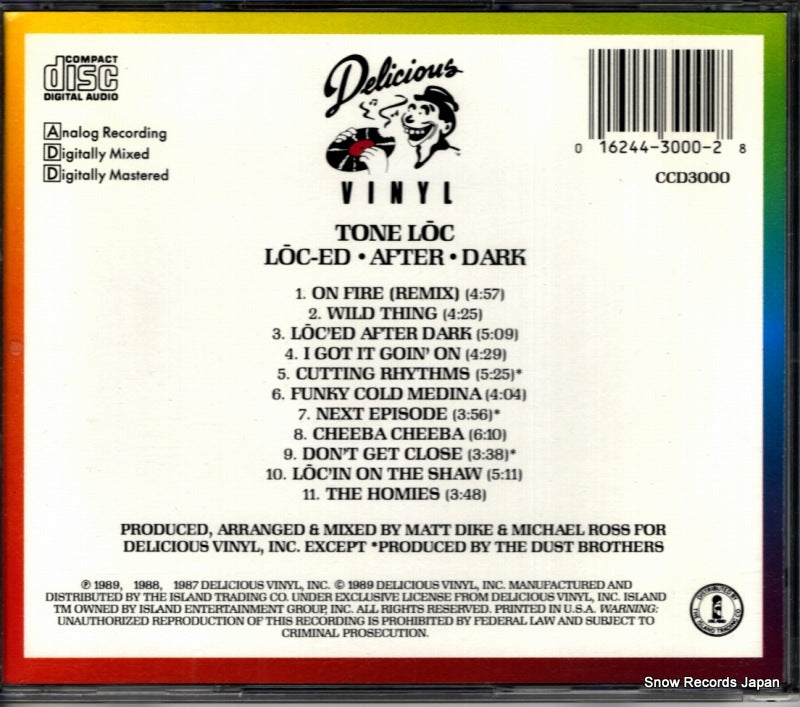 CCD3000 back cover