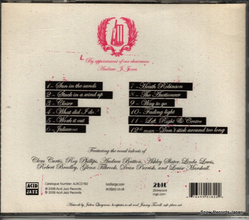 AJXCD182 back cover