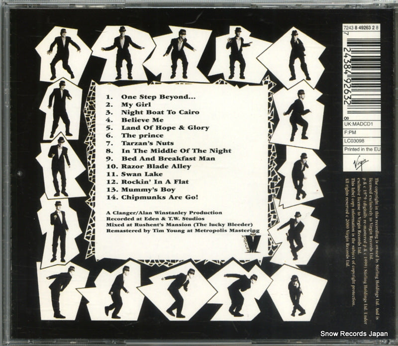 MADCD1 back cover
